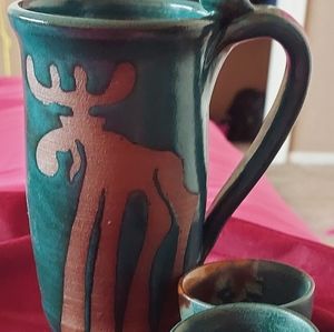 Leggy moose coffee mug